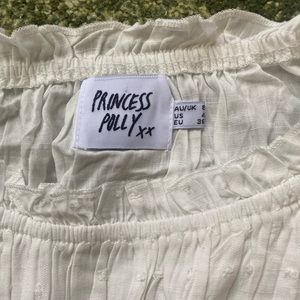 THE LOVE GALORE ROMPER WHITE